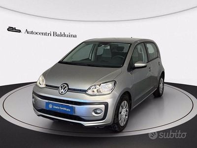 Usata VW up! Highline 90 CV (66 kW) 2017 Grigio tunksten Utilitaria