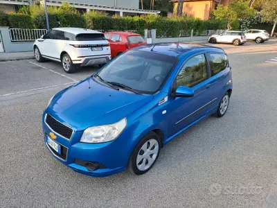 Usata Chevrolet Aveo 82 CV (60 kW) 2011 Blu Berlina