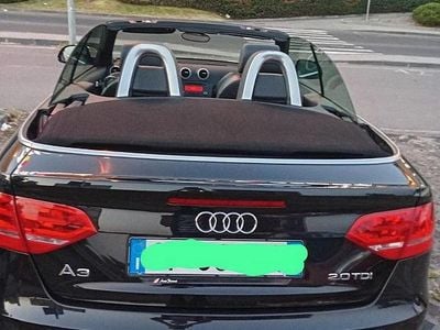 Brugt Audi A3 Cabriolet 140 HK (102 kW) 2010 Sort Cabriolet