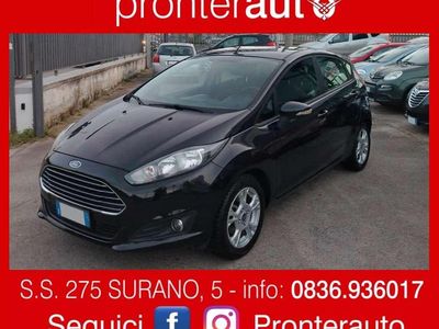 Usata Ford Fiesta Titanium 75 CV (55 kW) 2014 Nero Utilitaria