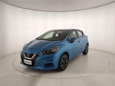 Usata Nissan Micra Acenta 92 CV (67 kW) 2021 Blu Utilitaria