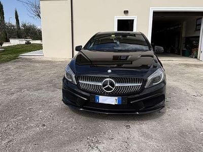 Usata Mercedes A180 Premium 109 CV (80 kW) 2013 Nero Berlina