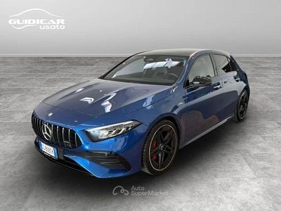 Usata Mercedes A35 AMG AMG 306 CV (225 kW) 2024 Blu elettrico Berlina