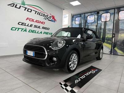 Usata Mini Cooper D Cabriolet 116 CV (85 kW) 2019 Nero Cabrio