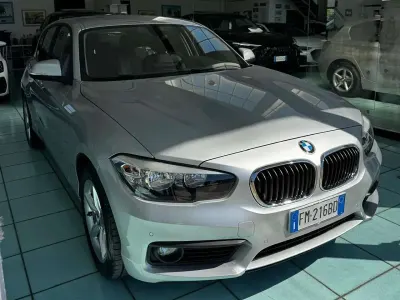 Usata BMW 116 116 CV (85 kW) 2017 Argento Utilitaria