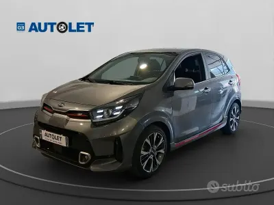 Usata Kia Picanto GT-Line 101 CV (74 kW) 2021 Grigio Utilitaria