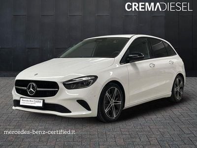 Usata Mercedes B180 136 CV (100 kW) 2024 Bianco polare ; Monovolume