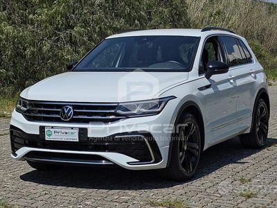 Usata VW Tiguan R-line 150 CV (110 kW) 2021 Bianco SUV