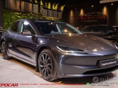 Usata Tesla Model 3 Long Range AWD 366 kW (498 CV) 2023 Grigio Berlina