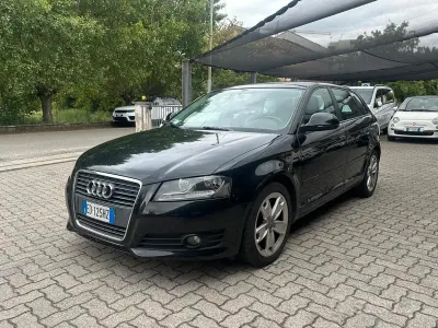 Usata Audi A3 105 CV (77 kW) 2010 Nero Utilitaria