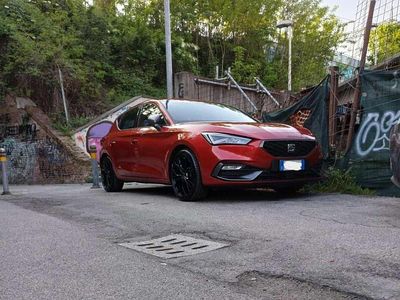 Usata Seat Leon FR 150 CV (110 kW) 2020 Rosso Berlina