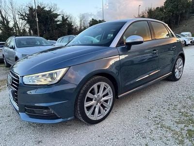 Usata Audi A1 S-Line 90 CV (66 kW) 2016 Blu Utilitaria