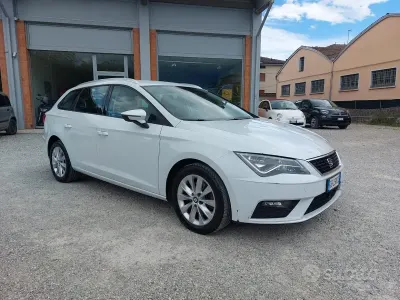 Usata Seat Leon 115 CV (84 kW) 2020 Bianco Station wagon