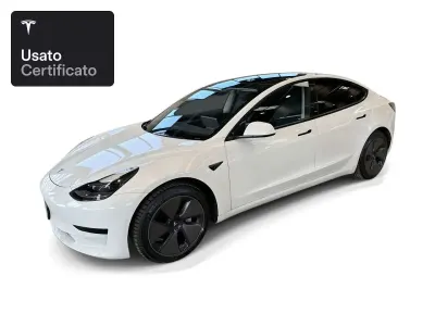 Usata Tesla Model 3 RWD 219 kW (299 CV) 2021 Pearl white multicoat Berlina