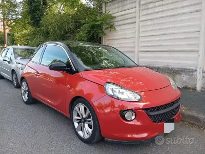 Usata Opel Adam Jam 69 CV (50 kW) 2014 Rosso Utilitaria