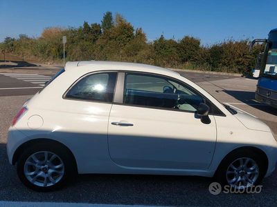 Usata Fiat 500 75 CV (55 kW) 2008 Bianco Utilitaria