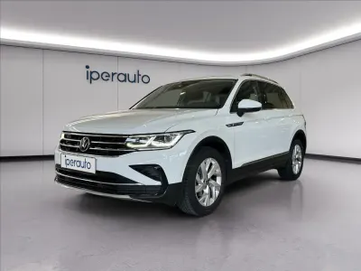 Usata VW Tiguan 150 CV (110 kW) 2021 Bianco pastello SUV