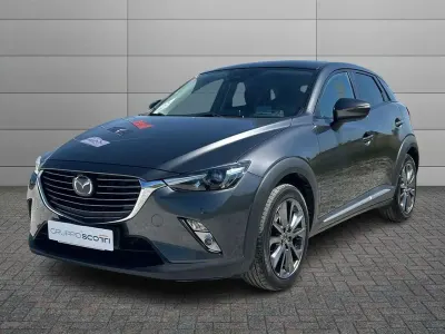 Usata Mazda CX-3 Exceed 105 CV (77 kW) 2017 Grey met SUV