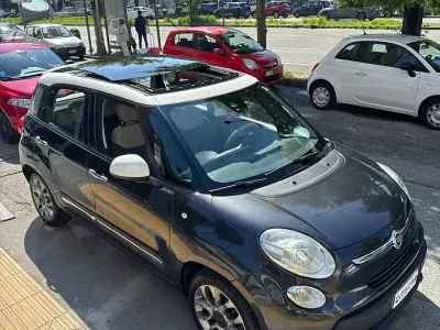 Begagnad Fiat 500L 95 HK (69 kW) 2013 Grå Minibuss