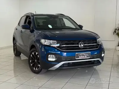 Usata VW T-Cross Style 95 CV (69 kW) 2022 Bluazzurro SUV