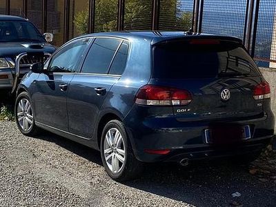 Usata VW Golf VI 2010 Blu Utilitaria