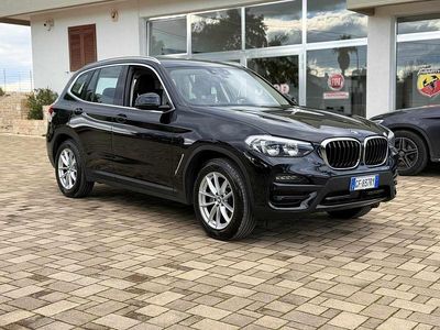 Usata BMW X3 Advantage 190 CV (139 kW) 2021 Nero SUV