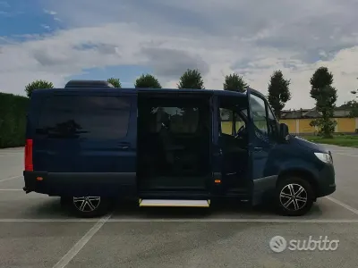 Usata Mercedes Sprinter 170 CV (125 kW) 2024 Blu Furgone