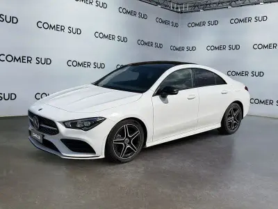 Usata Mercedes CLA200 Premium 150 CV (110 kW) 2019 Bianco Coupé