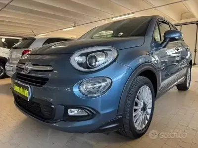 Usata Fiat 500X Lounge 95 CV (69 kW) 2018 Blu SUV