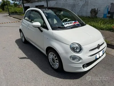 Occasion Fiat 500 Lounge 69 ch (50 kW) 2019 Blanc Berline