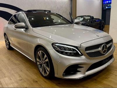 Usata Mercedes C200 Premium 160 CV (117 kW) 2019 Argento Berlina