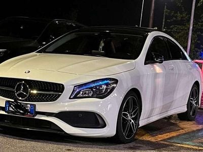 Begagnad Mercedes CLA200 Premium 136 HK (100 kW) 2017 Vit Sedan