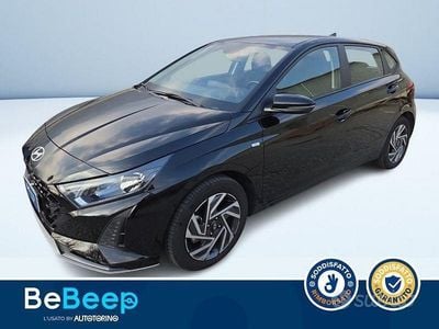 Usata Hyundai i20 100 CV (73 kW) 2024 Nero metallizzato Monovolume