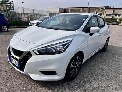 Usata Nissan Micra N-Connecta 89 CV (65 kW) 2017 Bianco Utilitaria