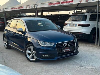 Usata Audi A1 S-Line 90 CV (66 kW) 2016 Blu Utilitaria