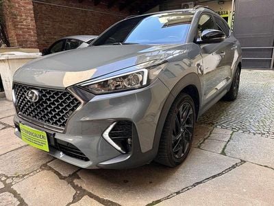 Usata Hyundai Tucson N Line 136 CV (100 kW) 2019 Shadow grey metal. SUV