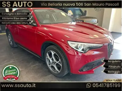 Usata Alfa Romeo Stelvio Ti 190 CV (139 kW) 2020 Rosso SUV