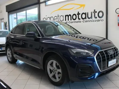 Usata Audi Q5 Advanced 203 CV (149 kW) 2022 Blu SUV