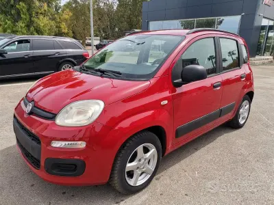 Usata Fiat Panda Easy 69 CV (50 kW) 2012 Rosso Utilitaria