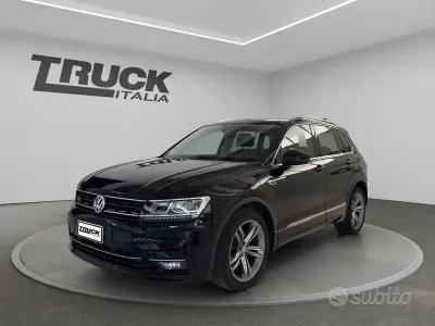 Usata VW Tiguan Sportline 116 CV (85 kW) 2019 Nero SUV