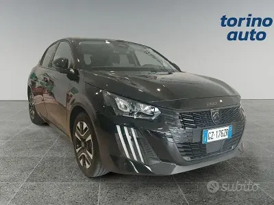 Usata Peugeot 208 Allure 2025 Nero Utilitaria