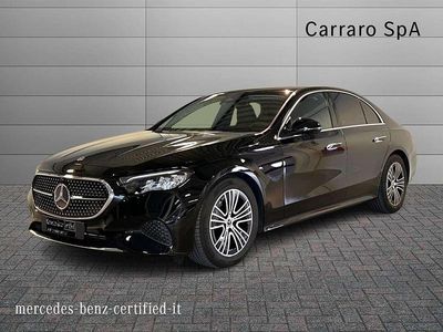 Usata Mercedes E200 Advanced 163 CV (119 kW) 2025 Nero Berlina