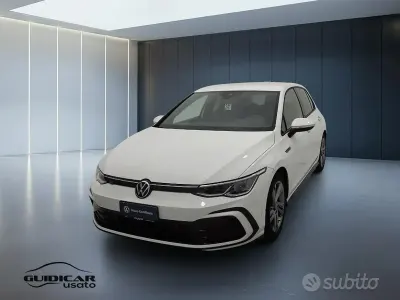 Usata VW Golf VIII R 130 CV (95 kW) 2022 Bianco Berlina