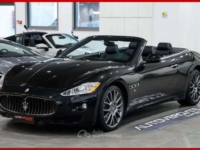 Usata Maserati GranCabrio 439 CV (322 kW) 2010 Nero Cabrio