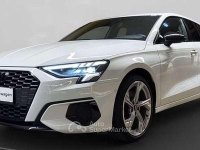 Usata Audi A3 Ambiente 150 CV (110 kW) 2021 Bianco Berlina