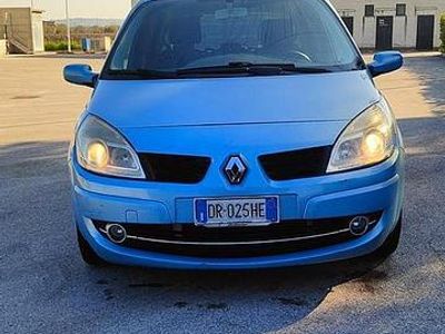 Usata Renault Scénic II 130 CV (95 kW) 2008 Blu Monovolume