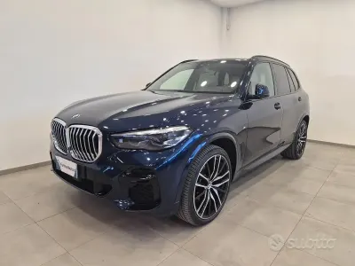 Usata BMW X5 M Sport 286 CV (210 kW) 2022 Bluazzurro SUV