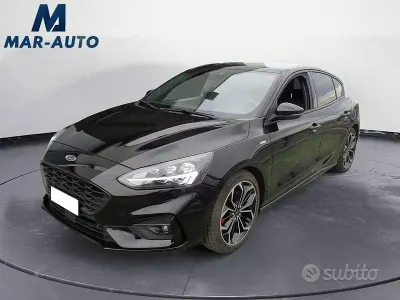 Usata Ford Focus ST-Line 150 CV (110 kW) 2019 Nero Berlina