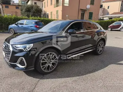 Käytetty Audi Q3 S-Line 150 HP (110 kW) 2021 Musta Katumaasturi