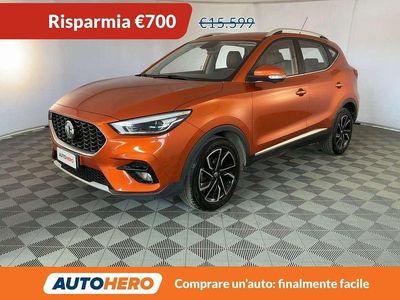 Usata MG ZS Luxury 106 CV (77 kW) 2023 Arancione SUV